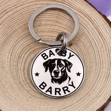 Адресник для породи Джек-рассел-тер'єр с гравіюванням