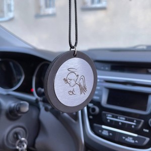 Подарунок для водія авто підвіска з зображенням янгола