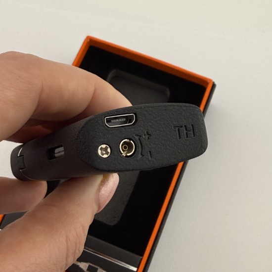 USB запальничка з підзарядкою та заправкою газом з написом на подарунок 