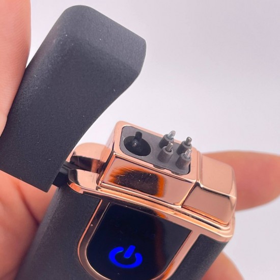 Запальничка USB-газ ідеальний подарунок коханому з написом Я завжди поруч