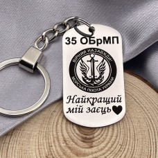 Брелок із символікою 36 ОБрМП подарунок коханому