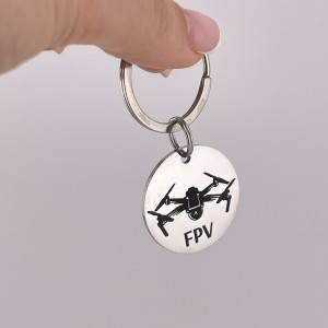 Брелок із гравіюванням зображення FPV дрона