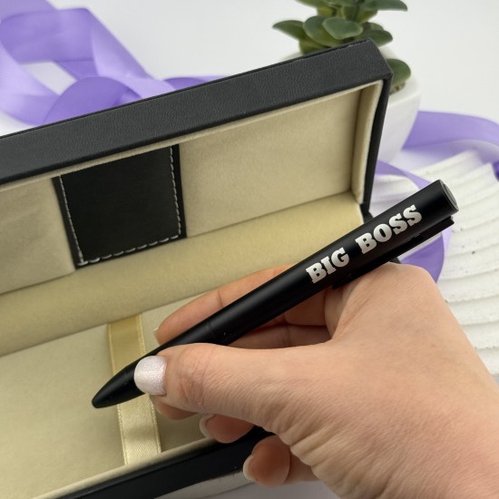 Ручка з гравіюванням "BIG BOSS" – стильний подарунок для керівника