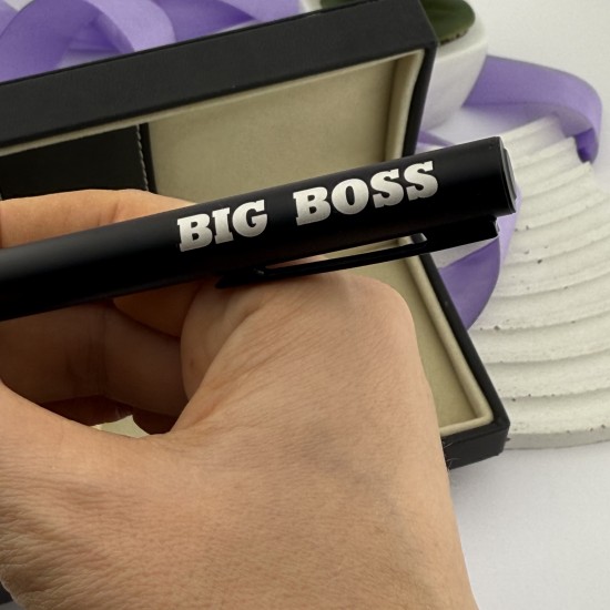 Ручка з гравіюванням "BIG BOSS" – стильний подарунок для керівника